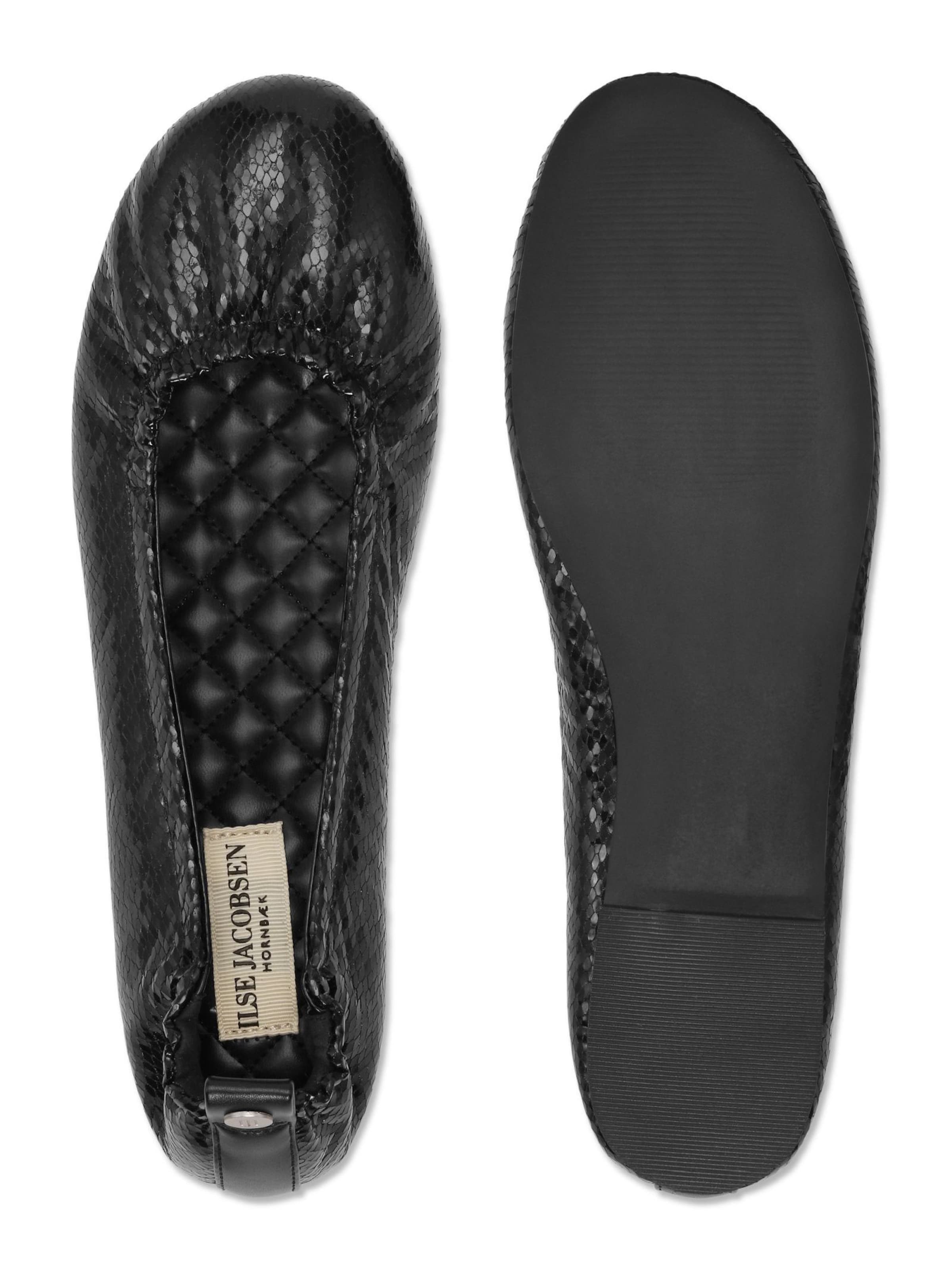 Ballerines 'Panora01' ILSE JACOBSEN en noir