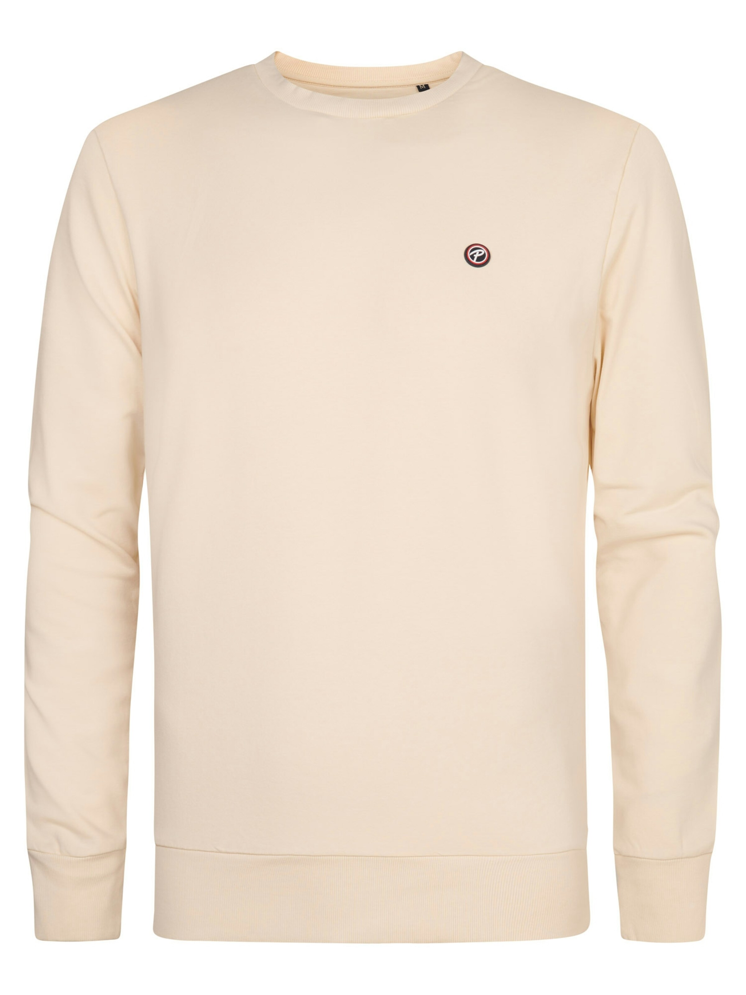Petrol Industries Sweatshirt i vit: framsida