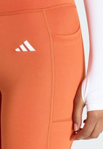 ADIDAS PERFORMANCE Skinny Sports trousers in Orange