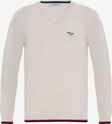 Pull-over Moxx Paris en beige : devant