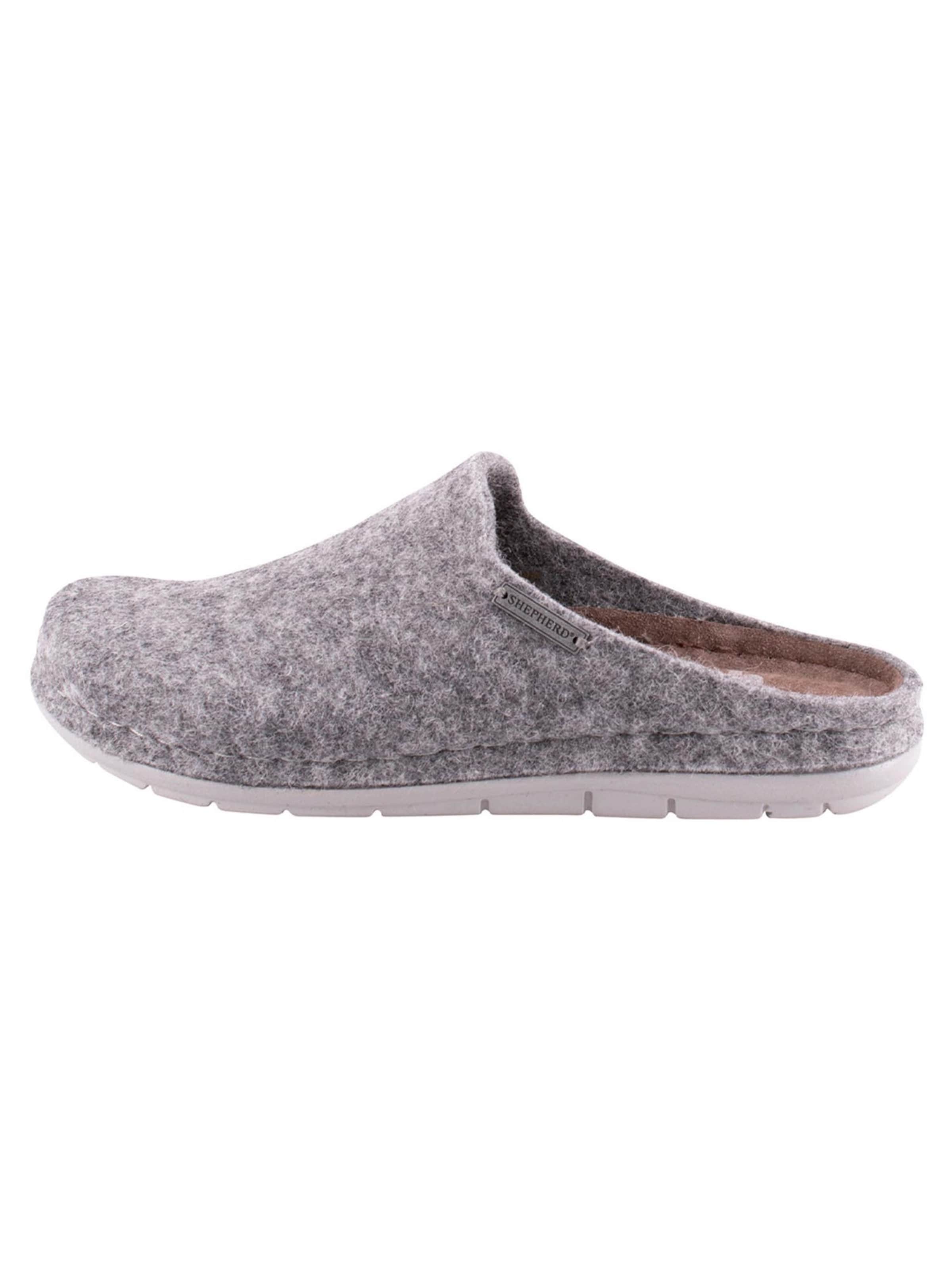 SHEPHERD Slippers 'Annsofie' in Grey: front