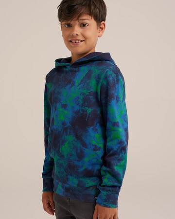Sweat WE Fashion en bleu : devant