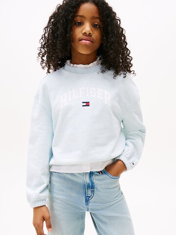 Sweat-shirt TOMMY HILFIGER en bleu : devant