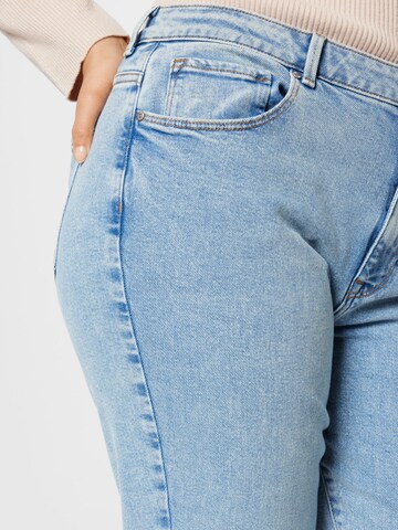 ONLY Carmakoma Slimfit Jeans 'Mily' i blå
