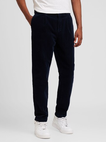 Effilé Pantalon à pince 'HARLEM' TOMMY HILFIGER en bleu : devant
