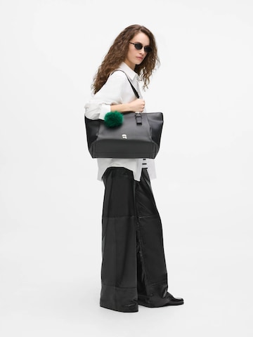 melns Karl Lagerfeld "Shopper" tipa soma 'Ikon Pebble'