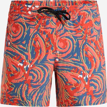 Shorts de bain 'Surfsilk Straight 16' QUIKSILVER en mélange de couleurs : devant