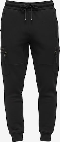 Ombre - Pantalón deportivo en negro: frente