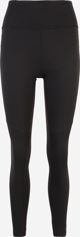 ADIDAS PERFORMANCE Skinny Workout Pants 'Dailyrun' in Black: front