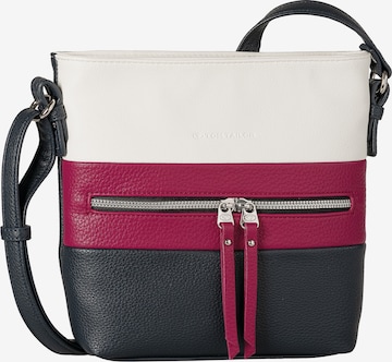TOM TAILOR - Mala de ombro 'Ellen' em azul: frente