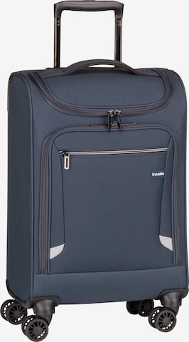 Valisette 'Cabin Underseater/Toploader' TRAVELITE en bleu : devant