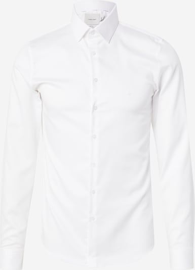 Dalykinio stiliaus marškiniai iš Calvin Klein, spalva – balta, Prekių apžvalga