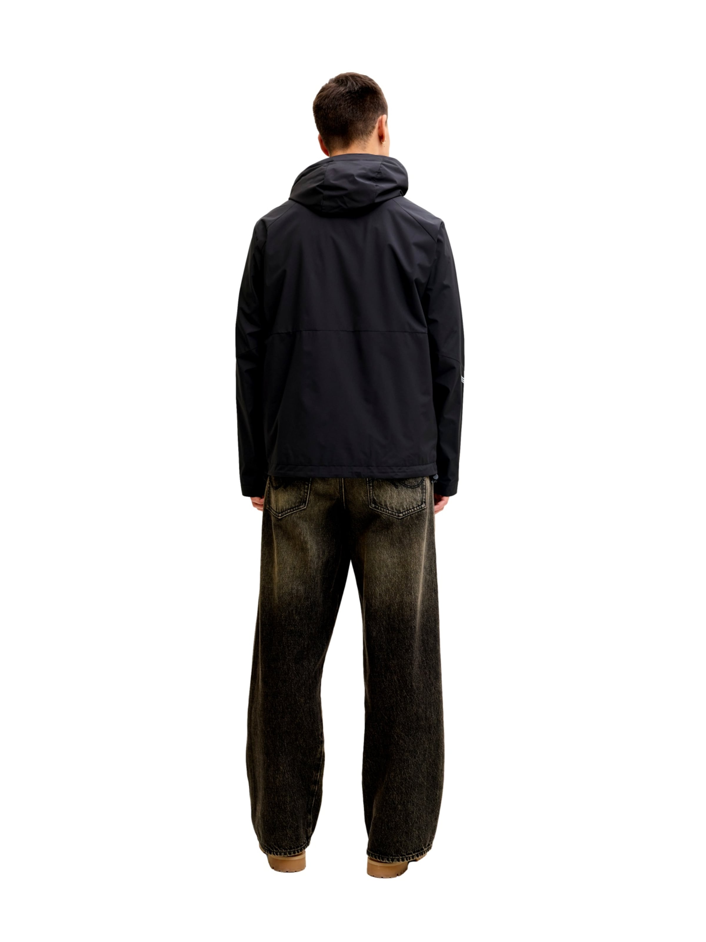 Veste mi-saison 'Club' JACK & JONES en noir