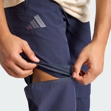 Regular Pantalon outdoor 'Xperior Utilitas' ADIDAS TERREX en bleu