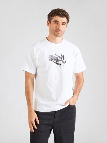 T-Shirt 'Kut N Rip' Volcom en blanc