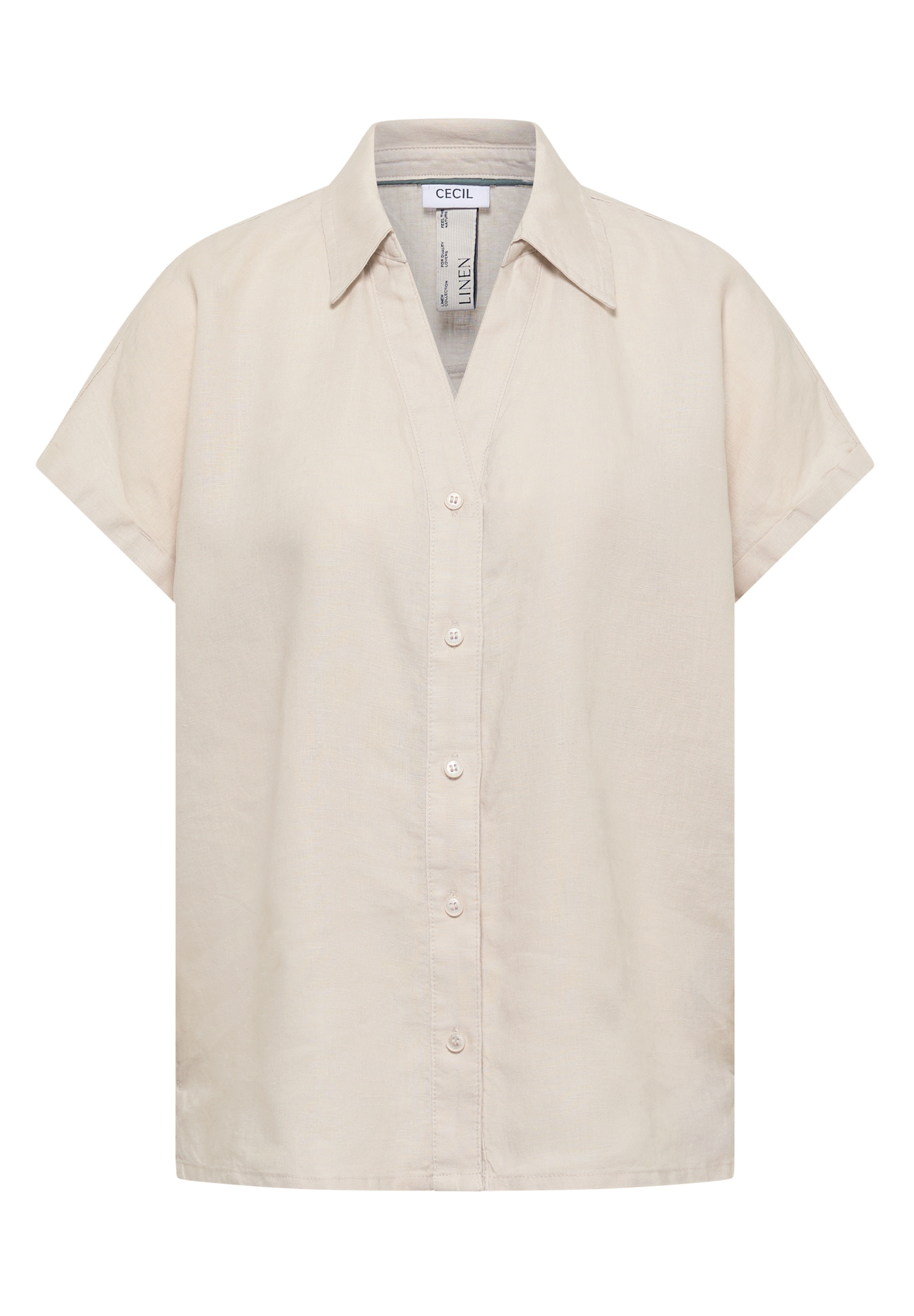 CECIL Bluse in Beige: Vorderseite