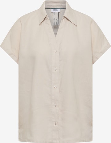 CECIL Bluse in Beige: Vorderseite