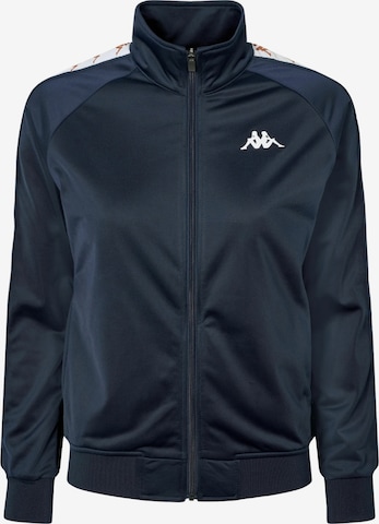 KAPPA Urheilutakki 'Banda Wanniston' värissä sininen: etupuoli
