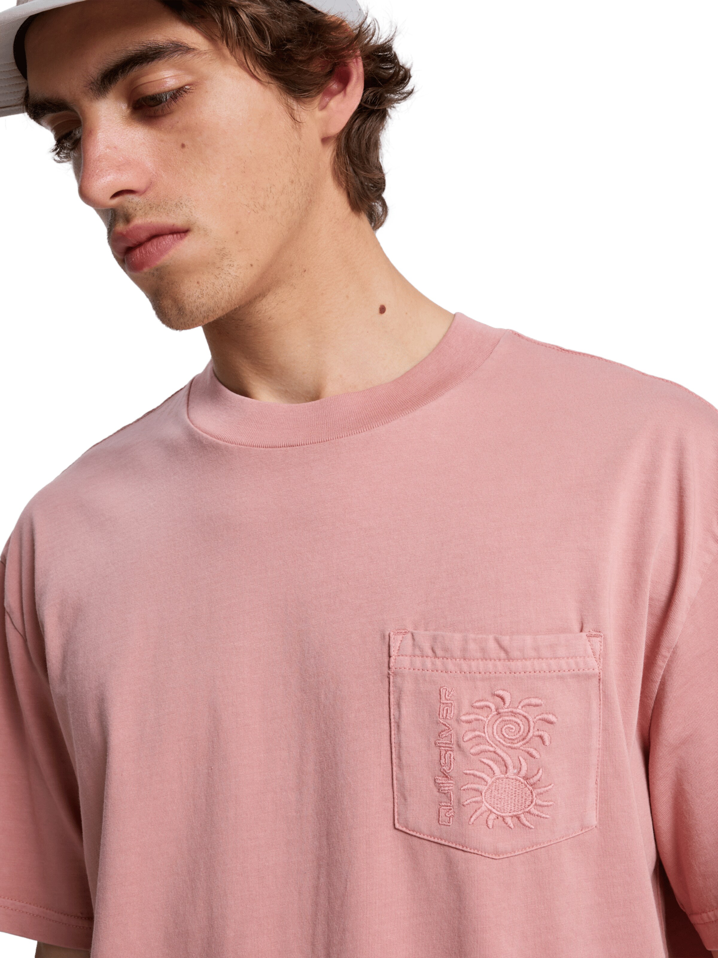QUIKSILVER Shirt 'Oxni' in Pink