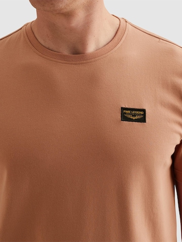 PME Legend T-shirt 'PME LEGEND - American Classic T-shirt' i brun