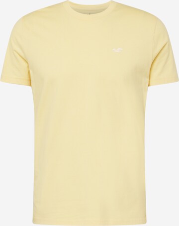 dzeltens HOLLISTER T-Krekls: no priekšpuses