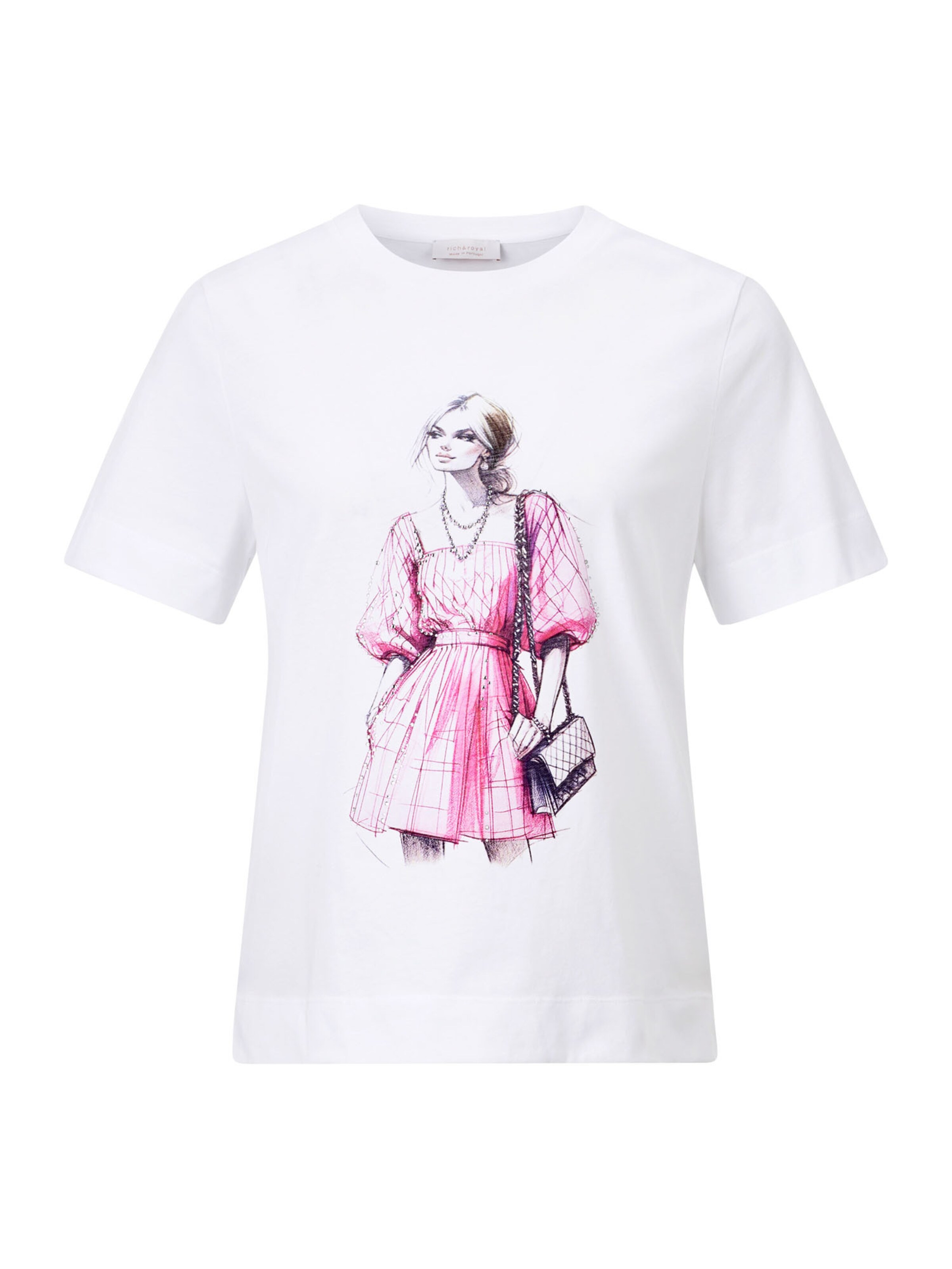 Rich & Royal Koszulka w kolorze biały: przód