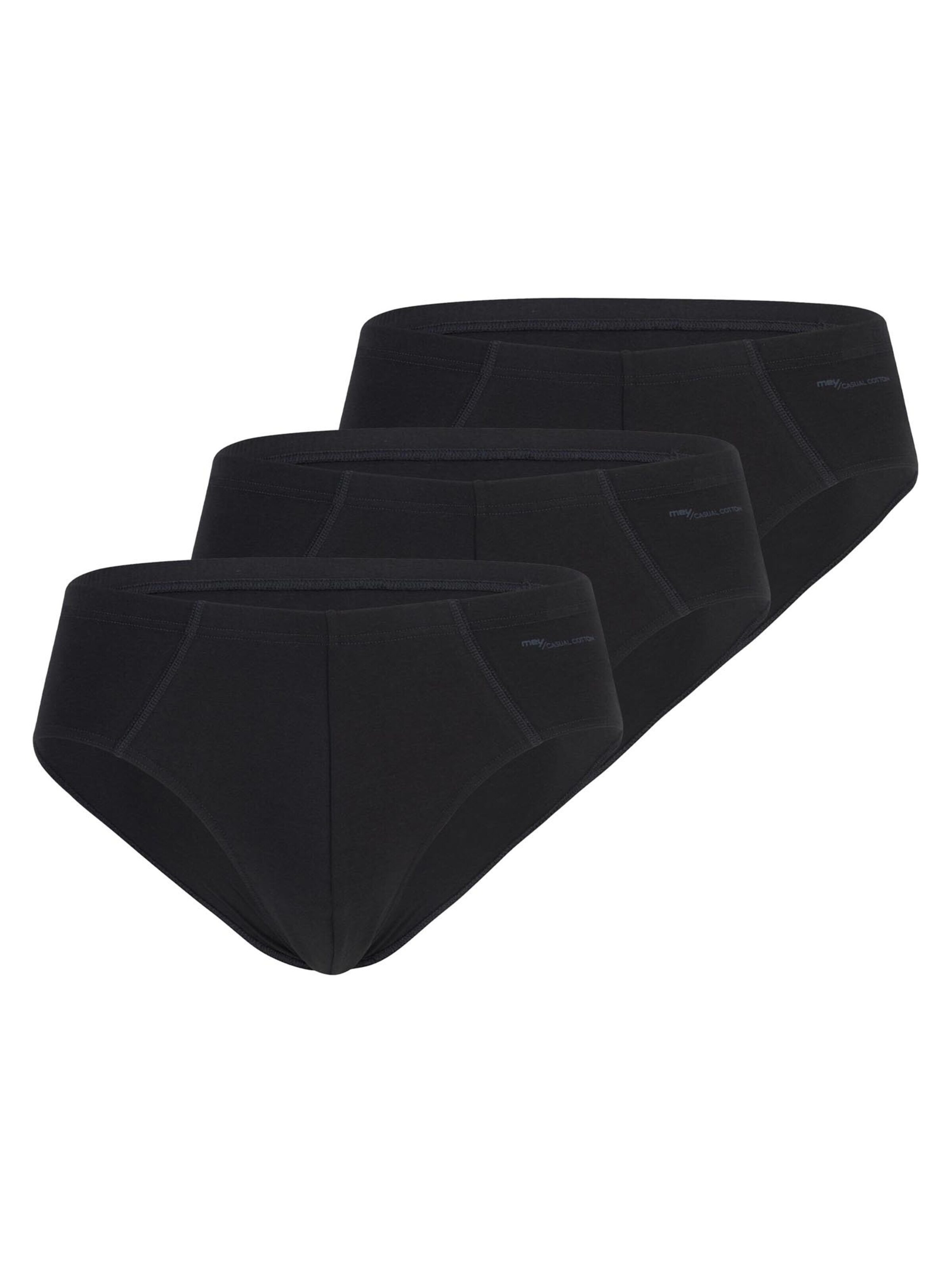 Mey Slip 'Casual Cotton'‌‌‌‌‌‌‌ in Schwarz: Vorderseite