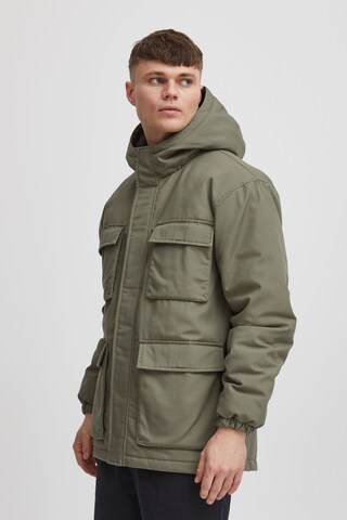 !Solid Winter Jacket 'Gaben Utility' in Green