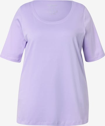 Ulla Popken Shirt in Purple: front