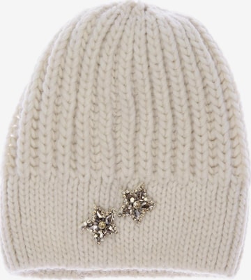 HALLHUBER Hat & Cap in One size in White: front