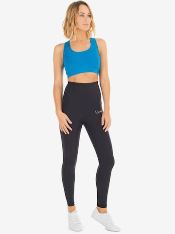 Winshape Slimfit Sporthose 'Hwl102' in Schwarz