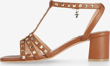 MEXX Remienkové sandále - Hnedá