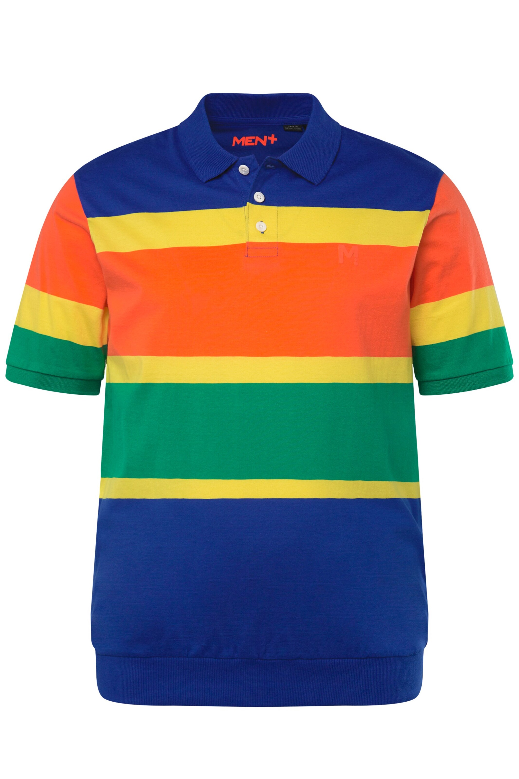 Men Plus Shirt in Mixed colours: front