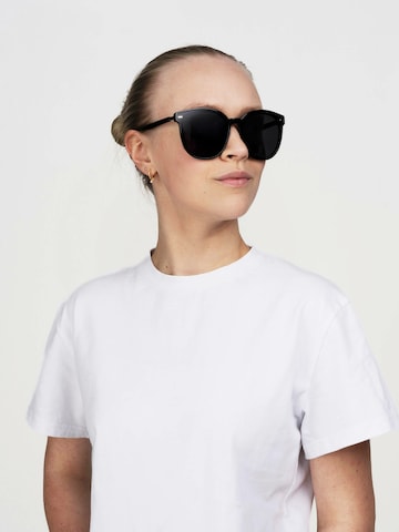 ECO Shades Sunglasses in Black: front