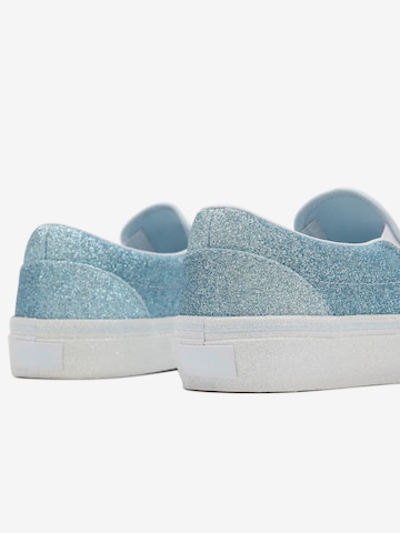 VANS - Sapatilhas slip-on 'Classic' em azul