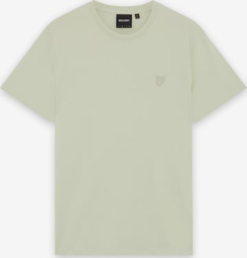 Lyle & Scott Shirt 'Lyle & Scott - Heren t-shirt' in Groen: voorkant