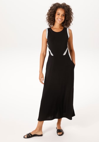 Aniston CASUAL Kleid in Schwarz: Vorderseite