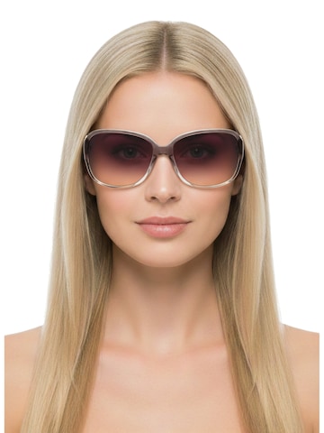 GUESS Sunglasses 'Sonnenbrille' in Grey: front