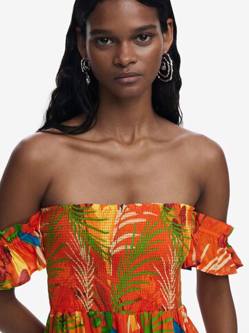 Robe d’été Desigual en orange