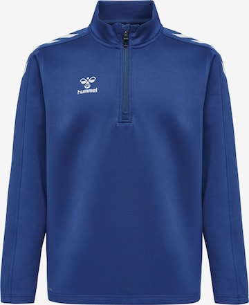 Hummel Athletic Sweatshirt in Blue: front