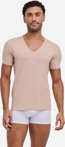 FALKE Unterhemd in Beige: Vorderseite