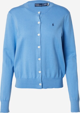 Polo Ralph Lauren Knit Cardigan in Blue: front