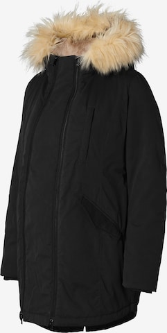 NoppiesZimska jakna 'Palus' - crna boja: prednji dio