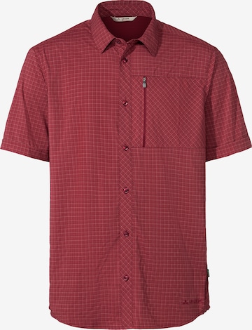 VAUDE Functioneel overhemd 'Seiland IV' in Rood: voorkant