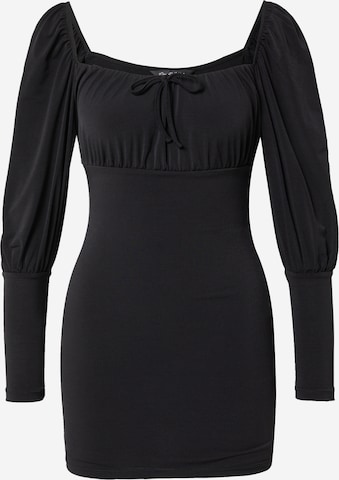 Rochie de la Miss Selfridge pe negru: față