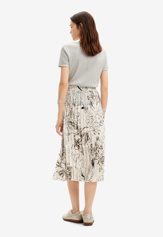 Desigual - Falda en blanco