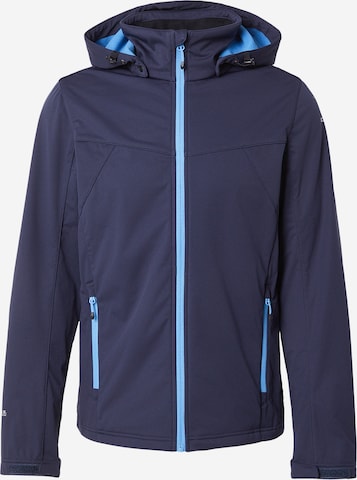 ICEPEAK Ulkoilutakki 'BIGGS' värissä sininen: etupuoli