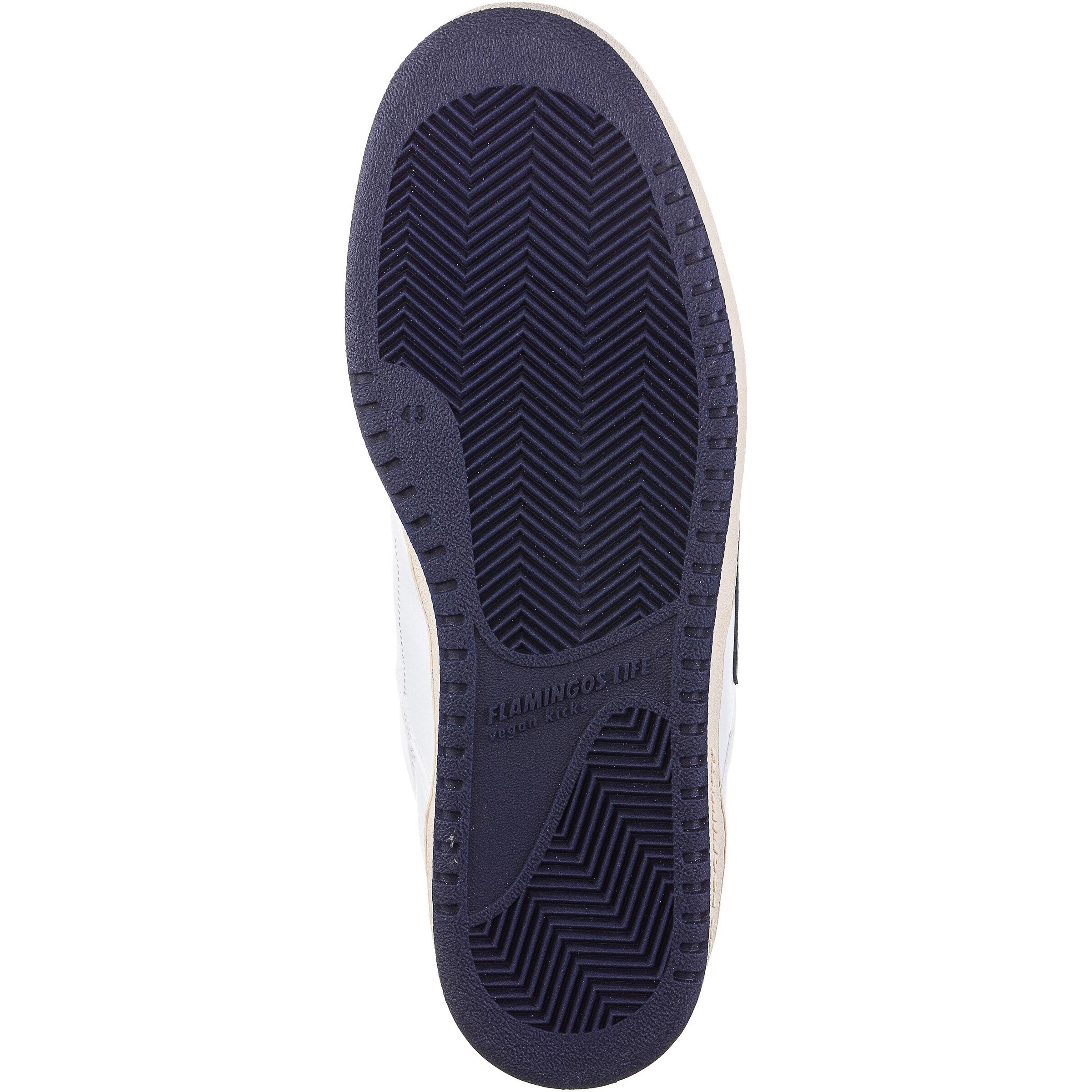 Flamingos Life Sneakers laag 'RETRO 90's' in Wit