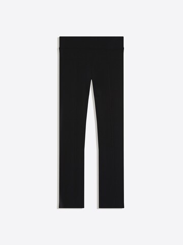 BershkaSkinny Hlače - crna boja