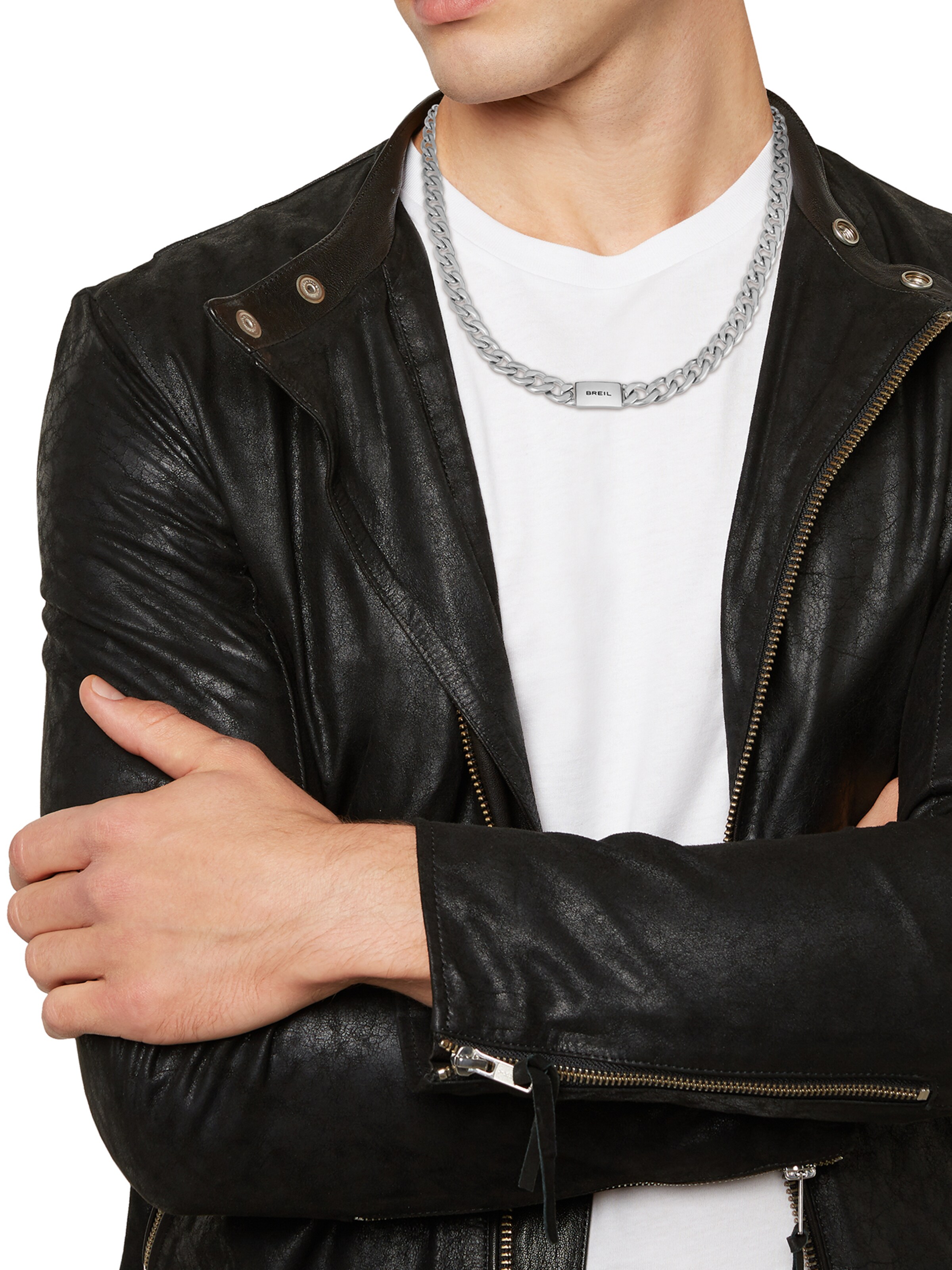 Braccialetto di Breil in argento: frontale